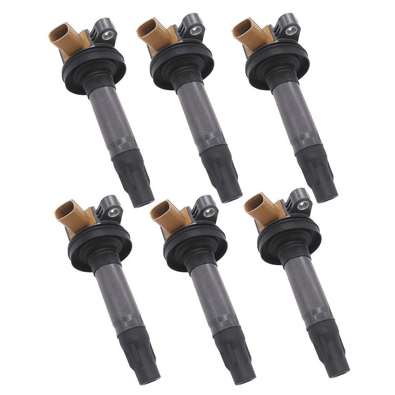 Germban BL3Z-12029-C DG549 Ignition Coils Set of 6pcs Replacement for Expedition Explorer F-150 Flex Taurus Transit for Lincoln MKS MKT Navigator 3.5L V6 2013-2017 UF646 - Image 2